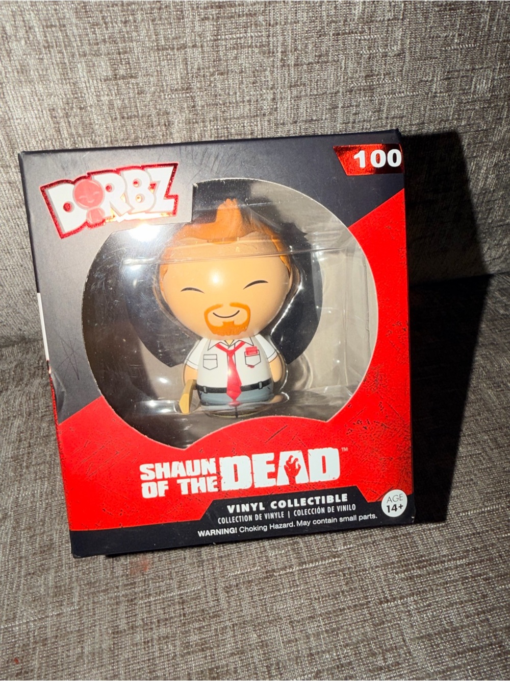 Funko Dorbz Shaun of the Dead #100 Vinyl Figure w/ Box Horror Collectible